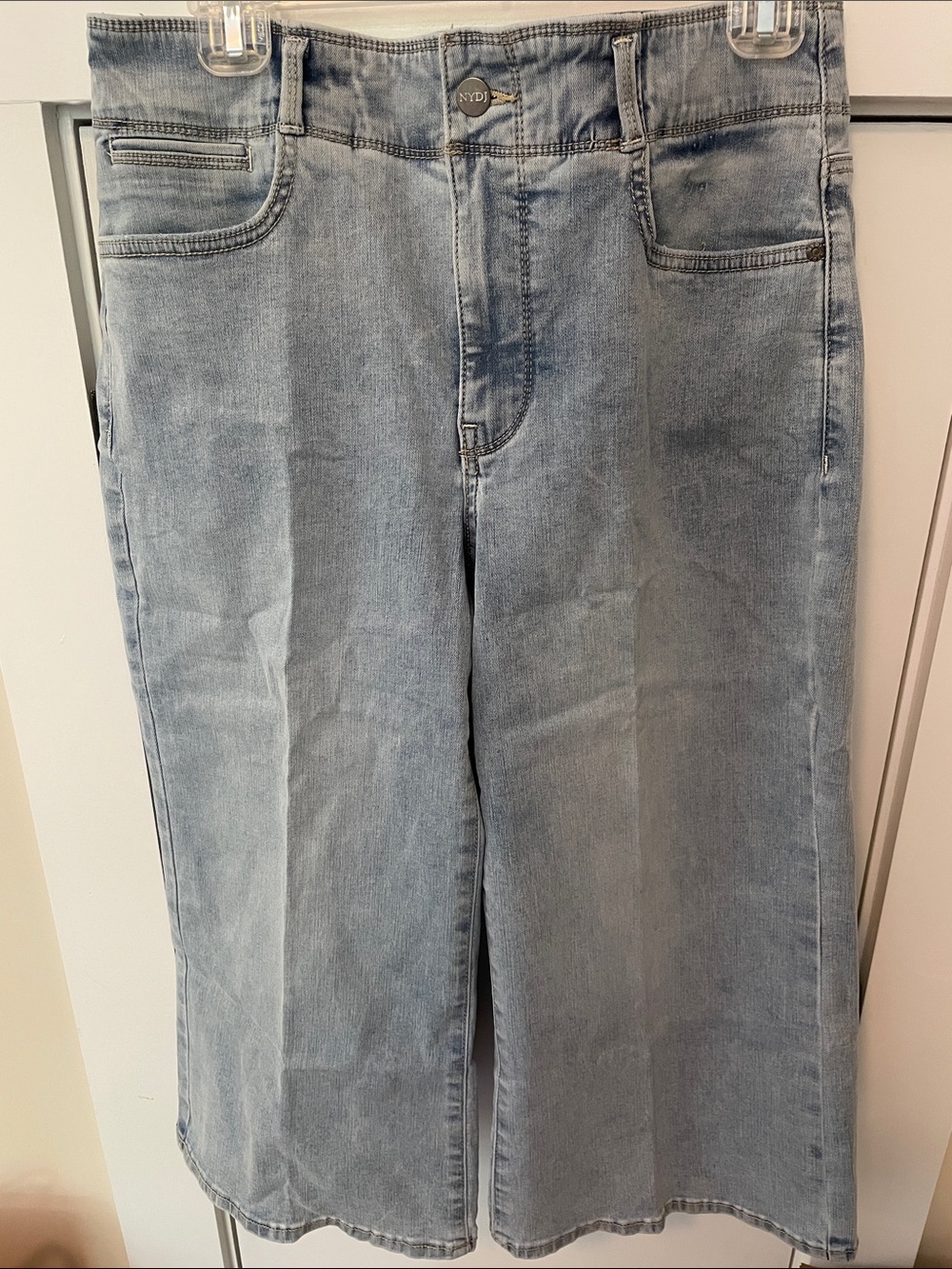 NYDJ Daybreak Major Wide Leg Capri women’s 10P